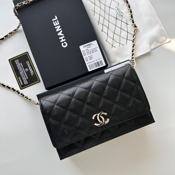 コピーシャネル激安財布側面デザイン